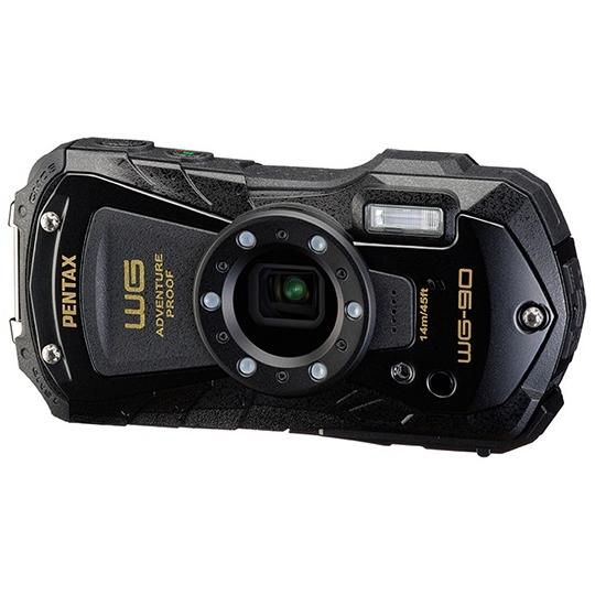 リコー 防水・防塵デジタルカメラ ブラック WG-90 BLACK (67-9336-67)