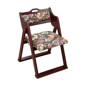 ファミリーライフ 和風折りたたみ椅子 03934 (67-9360-63)の商品画像