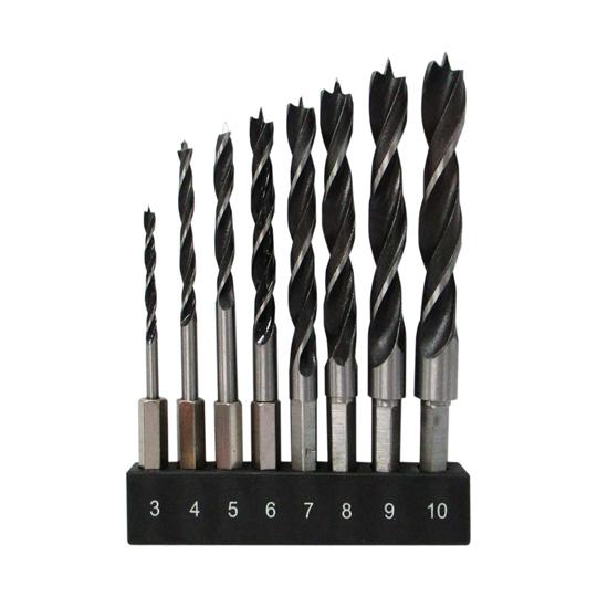 GREAT TOOL 木工用ドリル刃セット 8本入り アークランズ GTWS-8HH (67-936...