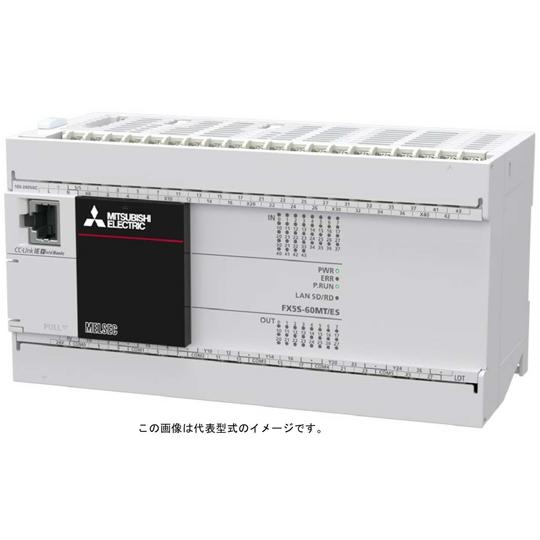 MELSEC-FXシリーズシーケンサ 出力：24点 トランジスタシンク 三菱電機 FX5S-60MT...