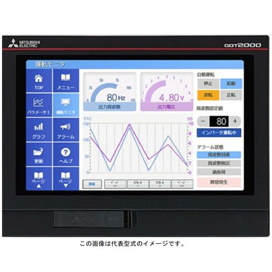 GOT2000シリーズ表示器 GOT2000本体 189×142×48mm 三菱電機 GT2107-...