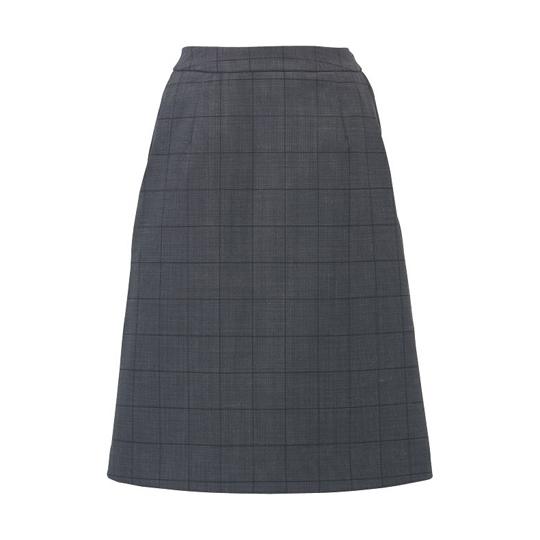 ENJOY Aラインスカート GRAPHENE TECH チャコール 21号 カーシーカシマ EAS...