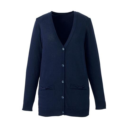 ENJOY 体感マジックカーディガン MAGIC CARDIGAN ネイビー M カーシーカシマ E...