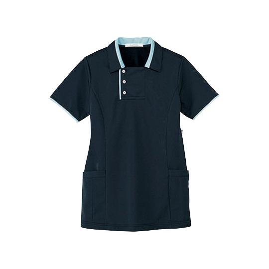 HEARTGREEN ロングポロシャツ AIR THROUGH POLO 夜空 L カーシーカシマ ...