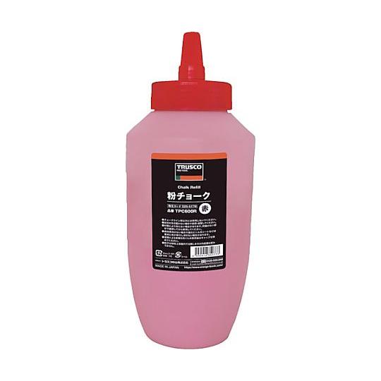 粉チョーク 赤 トラスコ中山 TPC600R (68-0971-37)