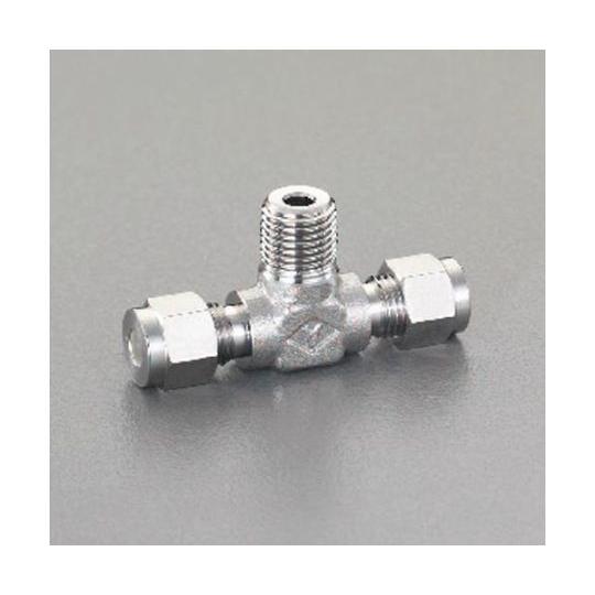 R 3/8"x12mmx12mm ユニオン T型/ステンレス製 アオイ EA425CL-123 (6...