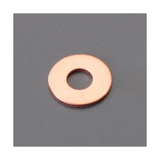 G 3/8" 圧力計用パッキン 銅製 EA729HP-2 (68-1839-86)