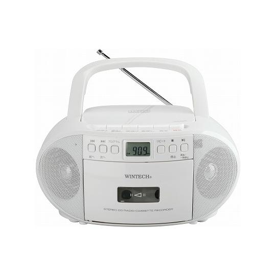 CDラジカセ WINTECH CDR-YS2 (68-1907-38)