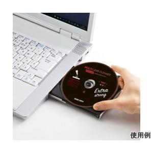 サンワサプライ マルチレンズクリーナー 湿式オートキュア機能 CD-MDWAT2 (68-1995-59)の商品画像