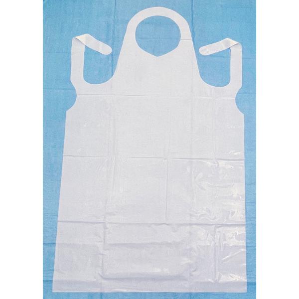 PEエプロン ディスポ 打ち抜きタイプ M 1ケース 600枚入 アイテックス AUPE-M-TB ...
