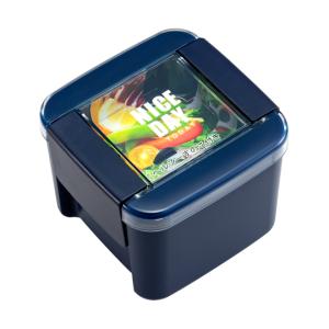 ランチボックスレディスシリーズ イージーケアランチボックス 深型 NV 1ケース 5個×9小箱入 岩崎工業 (68-4073-29)