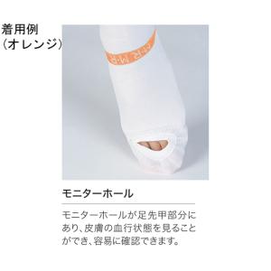 ファインサポート 股下 ストッキング ピンク ...の詳細画像3