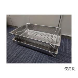 530x325x150mm 取手付トレー 穴明...の詳細画像2