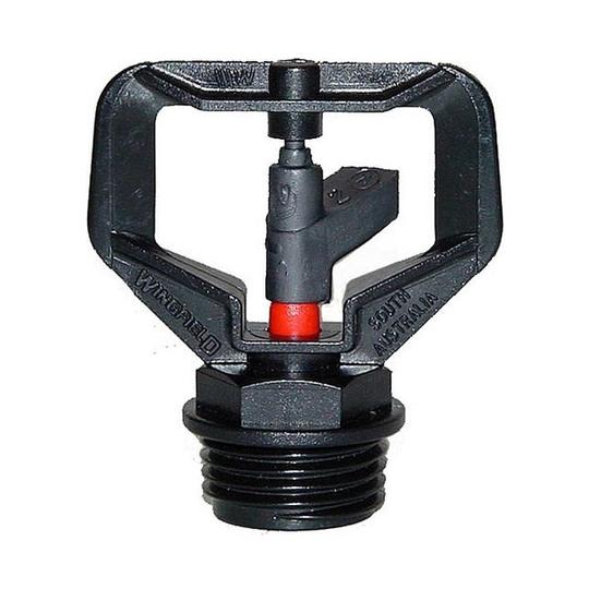 マイクロスプリンクラー チャレンジャー 全円 1／2"オスネジ 赤 サンホープ MS630-R (6...