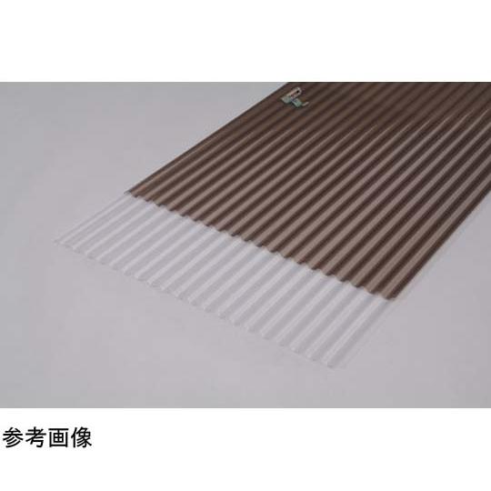 NONJISポリカ波板6尺 W1820×D655×H10mm クリア 10枚組 アイリスオーヤマ N...