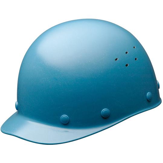 FRP製ヘルメット KP・通気孔 ブルー ミドリ安全 SC-S1VRA-KP-BL 68-9244-...