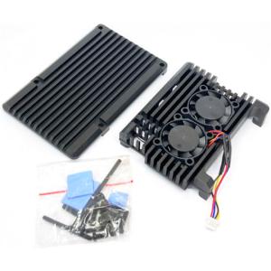 Raspberry Pi 5用 冷却ケース デュアルファン