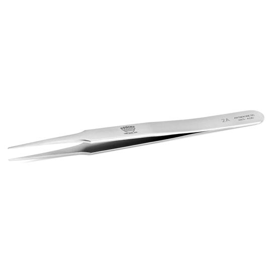 超精密ピンセット 全長：120mm 先端サイズ：幅1.50mm・厚み0.30mm REGINE 2A...
