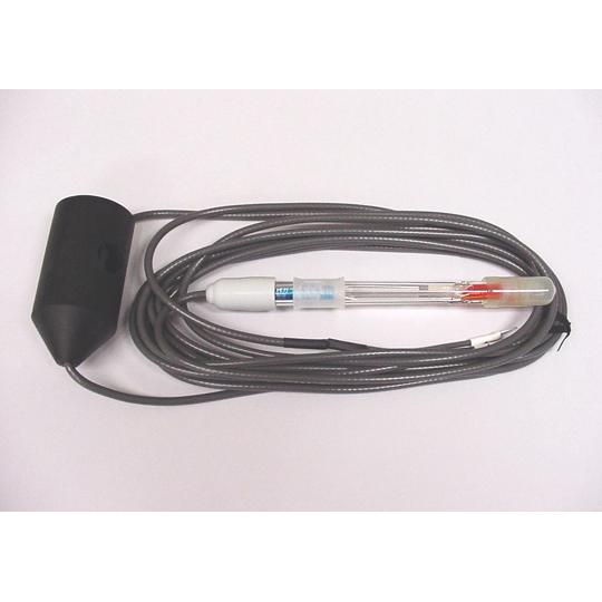 浸漬型pH複合電極 ケーブル長5m 富士化学計測 1112GCB (69-3852-47)