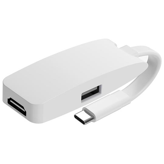 Miracast HDMI 4K 給電用ポート付 USB-C カシムラ KD-268 (69-385...