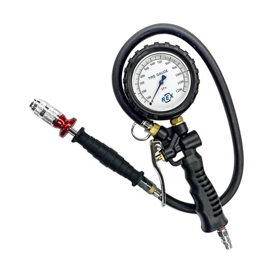 レックスゲージ ロック付きエアーチャックOPEN付 レックス RT-3295DR (69-6978-...