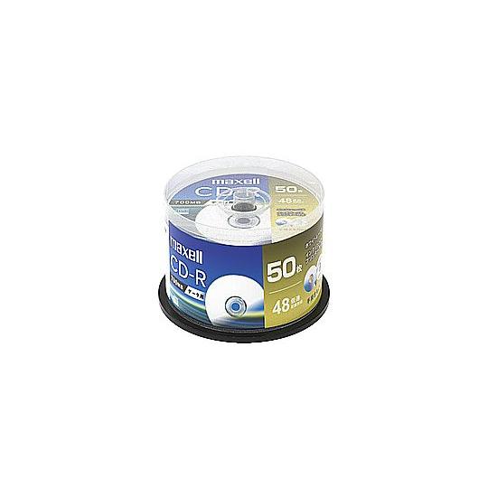 データ用CD-R 50枚パック マクセル [50枚 /700MB /インクジェットプリンター対応]