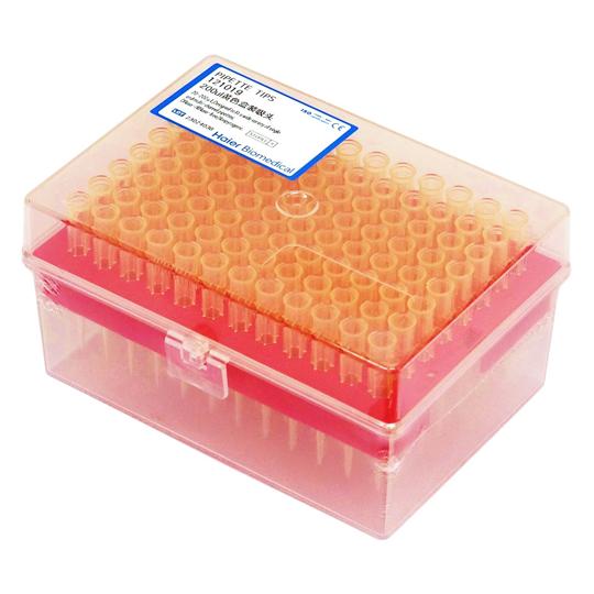 ピペットチップ 200μL 10ラック 滅菌済 Haier Biomedical BS-TIP-12...