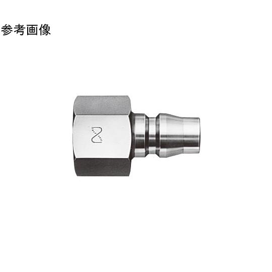 ハイカプラ プラグ ステンレス鋼 R1/4オネジ取付用 日東工器 20PF SUS 69-8612-...