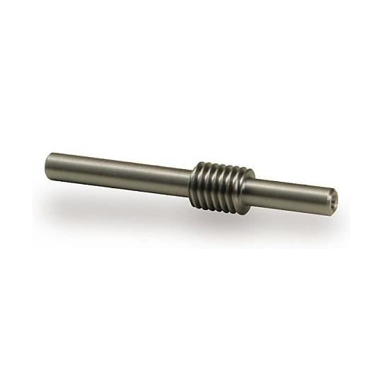 ウォームギヤ 軸付歯研ウォーム KWG 2 小原歯車工業 KWG2-R1 (69-8843-68)