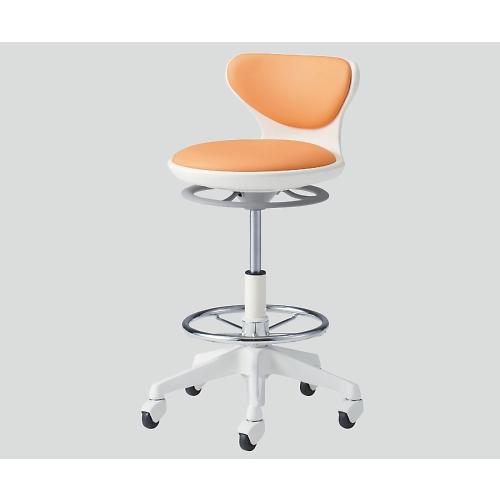 スツール 脚部リングあり アプリコット オカムラ L890HG-PB29 (7-1102-06)