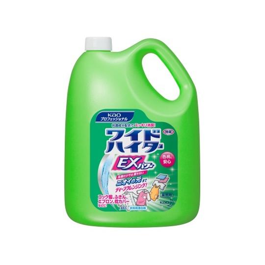 花王 ワイドハイターEXパワー 業務用 4.5L 衣料用酸素系漂白剤 液体タイプ 509819 (7...