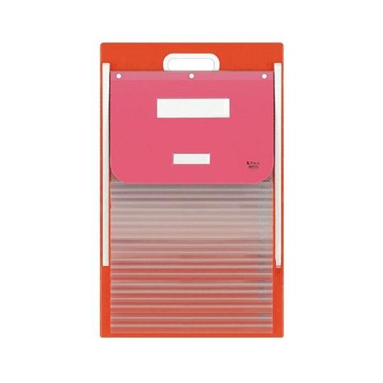 カーデックス ソフトタイプ・PP製ポケット A4 ピンク ケルン KD-302P (7-2809-0...