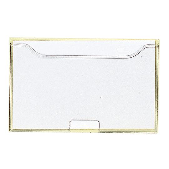 ネームケース 60×95mm 10枚入 LIHITLAB HB355 (7-3136-03)