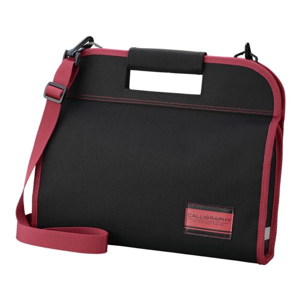 書道セット 赤 呉竹 GA-432-11 (7-3718-01)