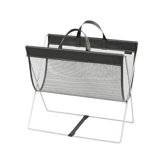 セルフワゴン ブラック 430×250×390mm サキ R-358BK (7-3819-03)