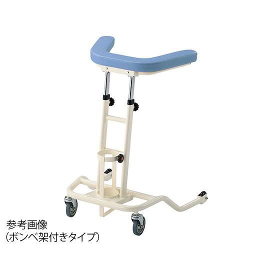 らくらくあるくん R 低床型 ボンベ架付 ブルー アズワン Rkun-LBP (7-4499-02)