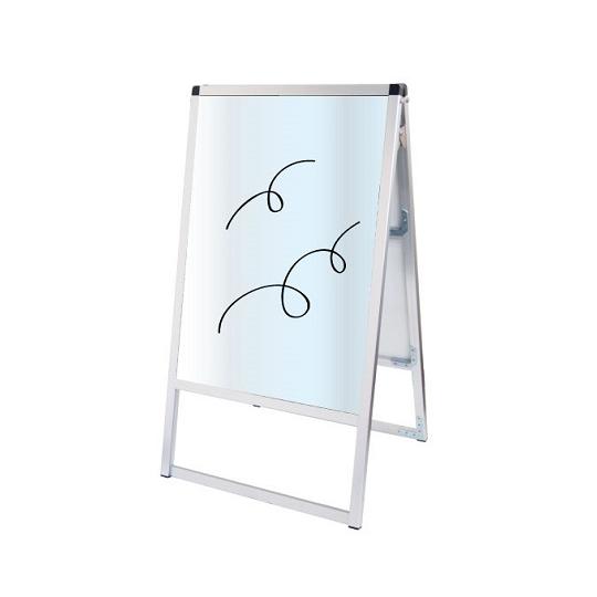 バリウススタンド看板 ホワイトボードタイプ A1両面 常磐精工 VASKWB-A1R (7-5942...