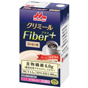 エンジョイクリミール Fiber+ 栄養補助食品 コーヒー味 1箱 24パック入 森永乳業クリニコ (7-6771-01)