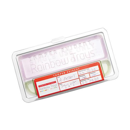 Uvamed 保管運搬用麻酔薬管理トレー Rainbow Trays? タンパーエビデントトレー (...