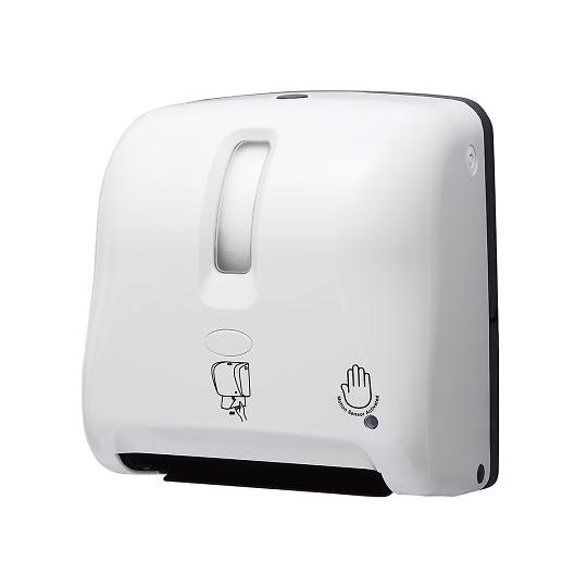 ハンドロールタオル タッチレス 本体 ディスペンサー自動 クリンペット R560 (7-979-02...