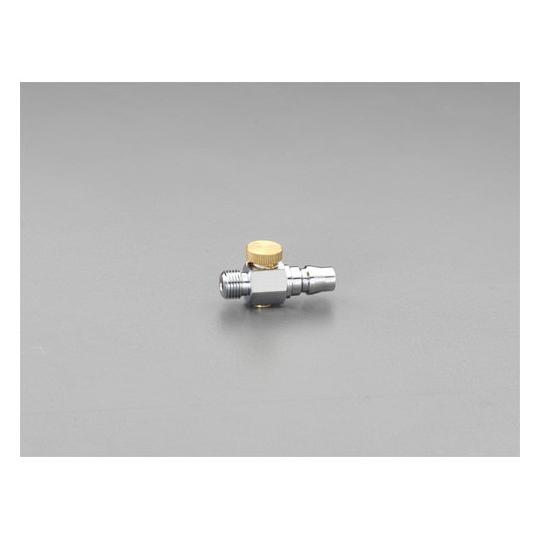 R1/4" 流量調整付雄ねじプラグ エスコ EA140CS-21 (78-0038-15)