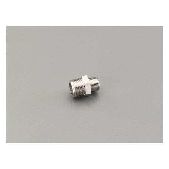 R 1/4"xR 1/2" 異径ニップル 真鍮製 エスコ EA141CD-124 (78-0046-...