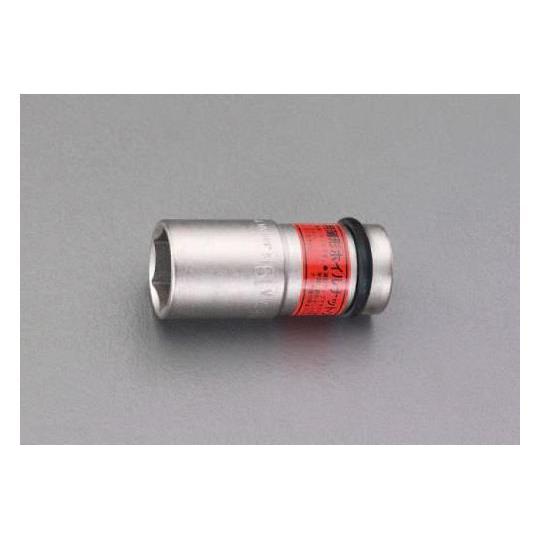 1/2"DRx17mm 薄形インパクトソケット ホイールナット用 エスコ EA164GT-17 (7...