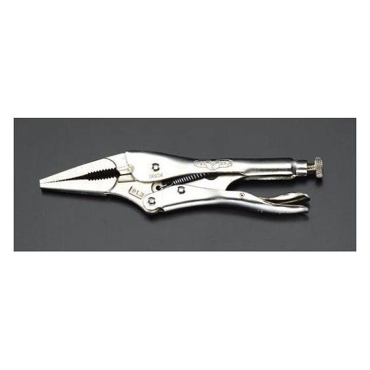 0-73mm/225mm ロッキングプライヤー ロングノーズ エスコ EA533AS-9 (78-0...