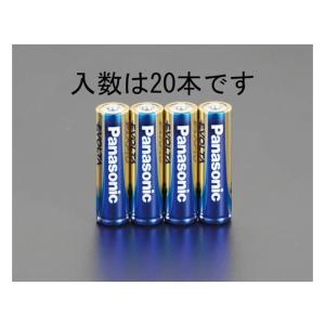 エスコ 乾電池エボルタ 単3×20本 EA758YR-3D (78-0540-84)の商品画像