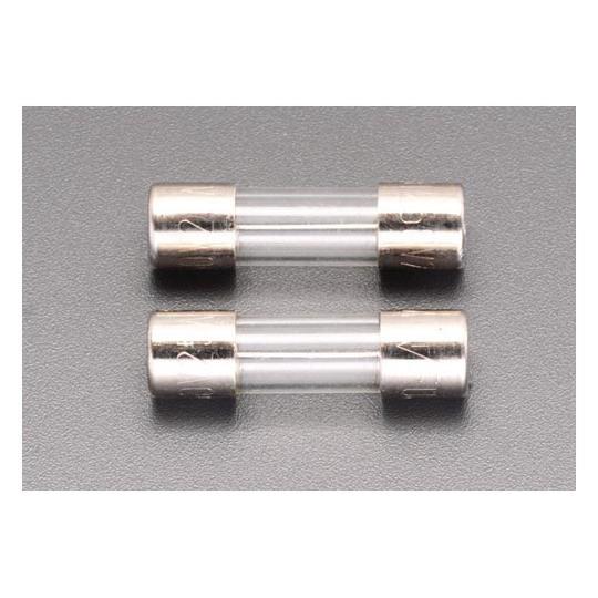 250Vx 20A/φ10.3mm 管ヒューズ 2本 エスコ EA758ZY-27 (78-0545...