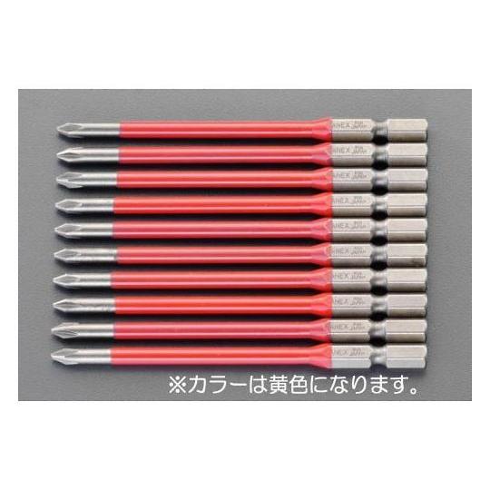 #2x100mm 10本組カラービット エスコ EA813A-29 (78-0605-55)