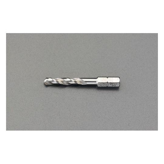 6.8x 50mm ドリルビット 六角軸/HSS エスコ EA824BW-6.8 (78-0661-...