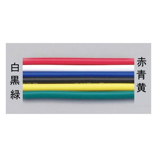 0.75mm2x100m ビニールコード[VSF] 黒 エスコ EA940AM-74B (78-07...