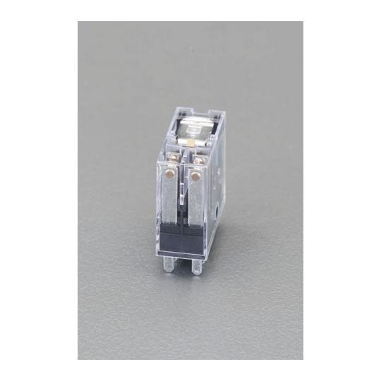 DC 24V/2c/ 5A[LED付]リレー スリムタイプ エスコ EA940MP-93 (78-0...